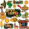 Let's Fiesta Cutouts Cinco De Mayo Festival Cut-Outs Mexican Party 30 Count